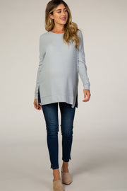 Grey Thermal Maternity Tunic