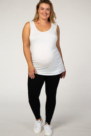 Black Basic Plus Maternity Legging