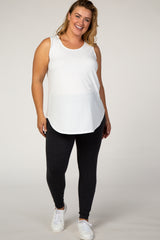 Charcoal Basic Plus Maternity Legging