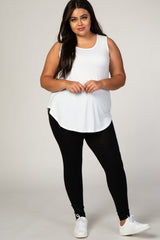 Charcoal Basic Plus Maternity Legging