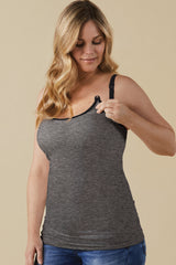 Charcoal Bravado Designs Classic Nursing Cami