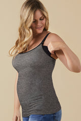 Charcoal Bravado Designs Classic Nursing Cami