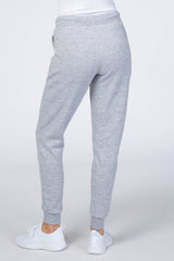 Heather Grey Drawstring Sweatpants