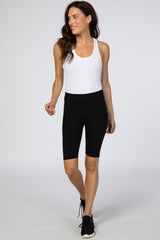 Black Basic Bike Short