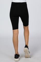 Black Basic Bike Short