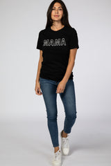 Black Mama Short Sleeve Top