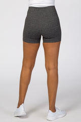 Heather Grey Bike Shorts