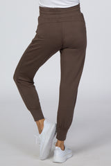 Mocha Drawstring Jogger Pants