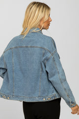 Blue Basic Denim Jacket