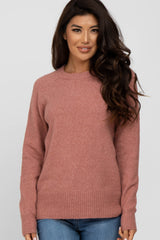 Mauve Soft Knit Sweater