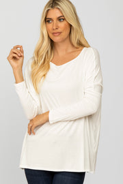 Ivory Dolman Sleeve Tunic Top