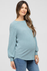 Jade Knit Long Sleeve Maternity Top