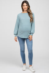 Jade Knit Long Sleeve Maternity Top