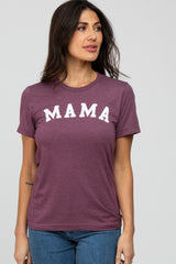 Plum Mama Short Sleeve Top