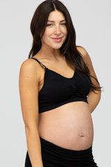 Black Maternity/ Nursing Bra