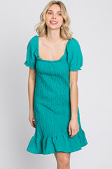 Jade Smocked Puff Sleeve Dress