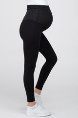 Black Basic Maternity Active Legging