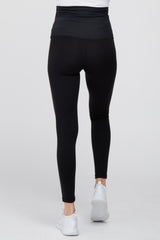 Black Basic Maternity Active Legging