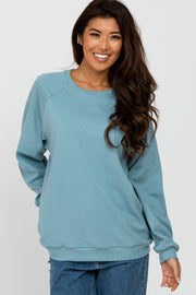 Teal Long Sleeve Top