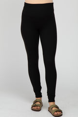 Black Basic Maternity Legging