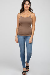 Mocha Fitted Cami