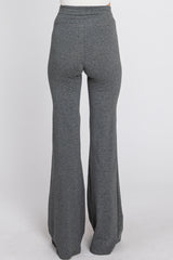 Charcoal Layered V-Front Leggings