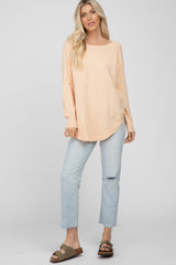 Peach Soft Sweater