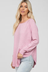 Light Lavender Soft Sweater