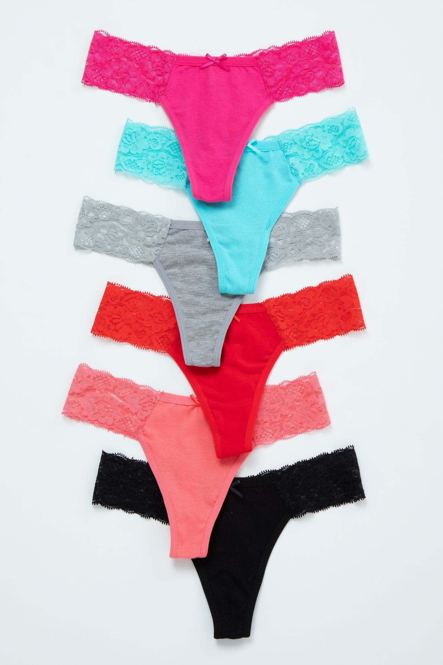 Multi-Color Lace Maternity Thong Set– PinkBlush