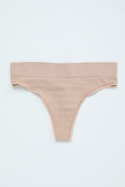 Beige Shadow Stripe Underwear