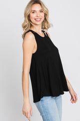 Black Swing Tank Top