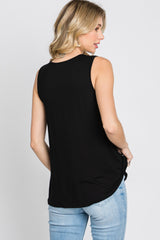 Black Swing Tank Top