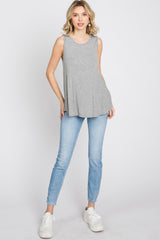 Heather Grey Swing Tank Top