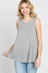 Heather Grey Swing Tank Top