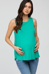 Green Swing Maternity Tank Top