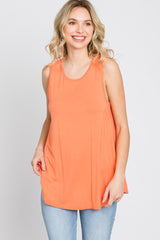 Orange Swing Tank Top