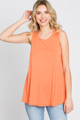 Orange Swing Tank Top