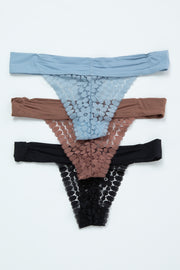 Multi-Color Lace Maternity Underwear Set