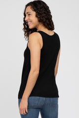 Black Basic Tank Top