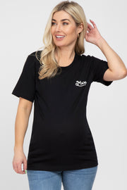 Black Mama Graphic Maternity Tee