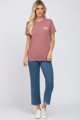 Mauve Mama Graphic Tee