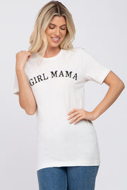 Ivory "GIRL MAMA" Graphic Tee