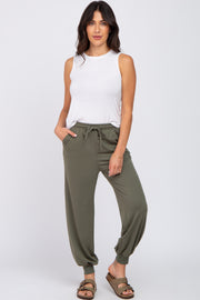 Olive Jogger Pants