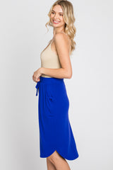 Royal Blue Skirt