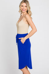 Royal Blue Skirt