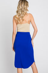 Royal Blue Skirt