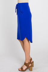 Royal Blue Skirt