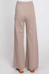 Mocha Smocked Waist Lounge Pants