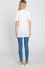 White "Boss Mama" Graphic Top