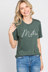 Forest Green Mother Graphic T-Shirt